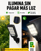 Set de 4 Lámparas Solares LED con Sensor