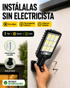 Set de 4 Lámparas Solares LED con Sensor