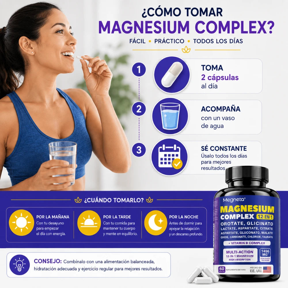 Magnesio Complex 12 en 1