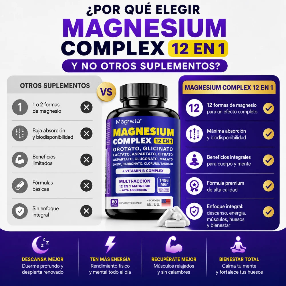 Magnesio Complex 12 en 1