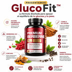 GlucoFit™ Menos glucosa, menos peso - BERBERINA PREMIUM