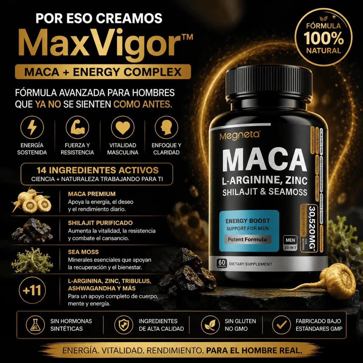 MaxVigor™ | Maca + Energy Complex
